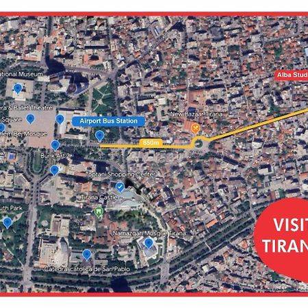 Alba Studio Apartment Tirana Esterno foto
